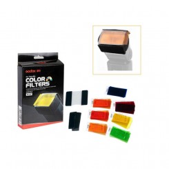 GODOX CF-07 COLOR FLASH GEL FILTER 7 SETS OF COLORS FOR CAMERA LIGHTING EFFECTS FOR CANON  580EX 600EX-RT FOR NIKON SB900 SB910